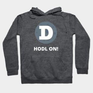 Dogecoin to the Moon HODL On Moon Design 1 Hoodie